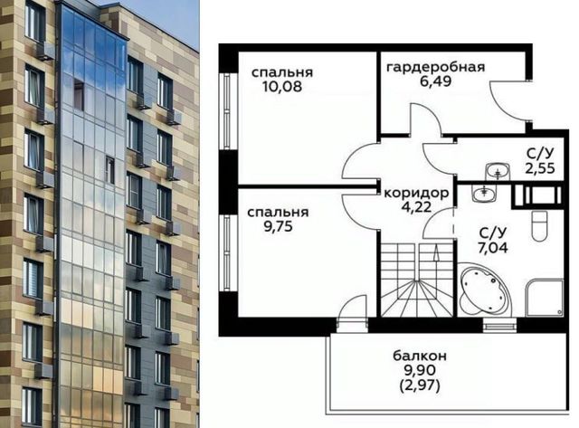 квартира г Москва п Филимонковское ул Золотошвейная 4 Филатов Луг фото