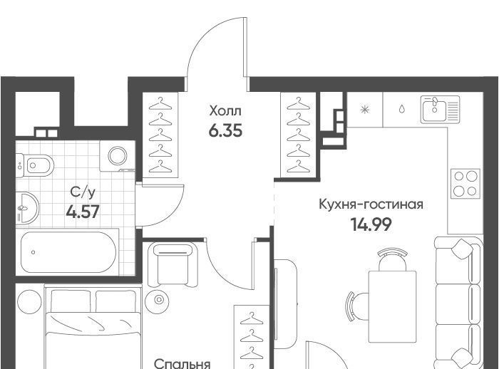 квартира г Екатеринбург Ботаническая Солнечный жилрайон фото 1