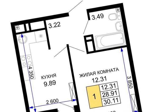 г Краснодар р-н Центральный ул Новая ЖК Фонтаны 78 с 2 фото