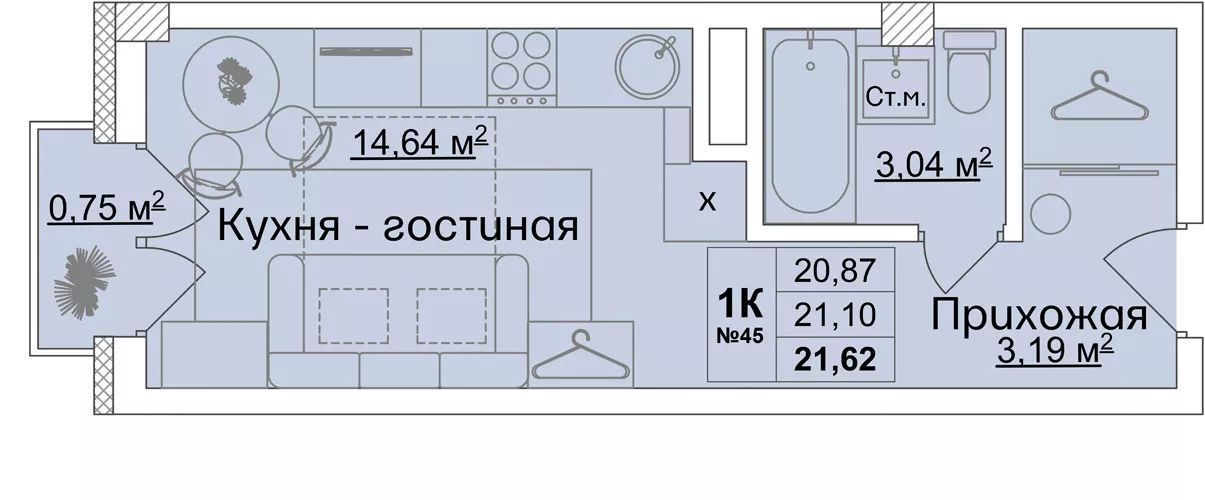 квартира р-н Кстовский г Кстово Автозаводская, Город Чемпионов жилой комплекс фото 1