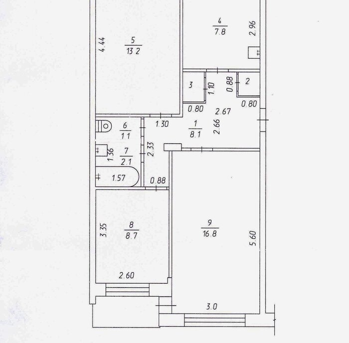 квартира г Юрга ул Кирова 37 фото 20