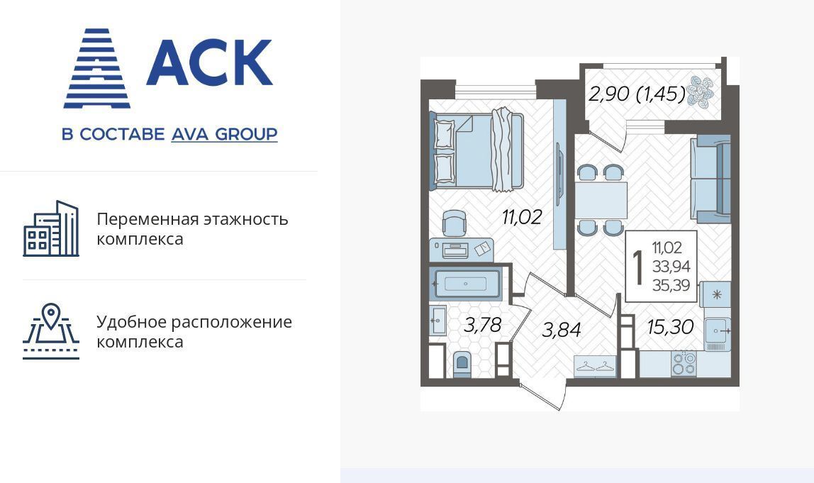 квартира г Краснодар р-н Карасунский ул Уральская 87/7 фото 1