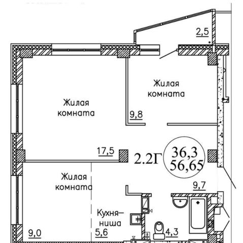 квартира г Новосибирск ул Пархоменко 11 Площадь Маркса фото