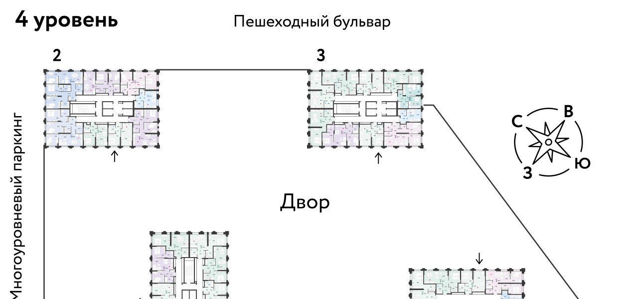 квартира г Тюмень р-н Ленинский Дорожный ул Тимофея Чаркова 93 ЖК Звёздный Ленинский административный округ фото 4