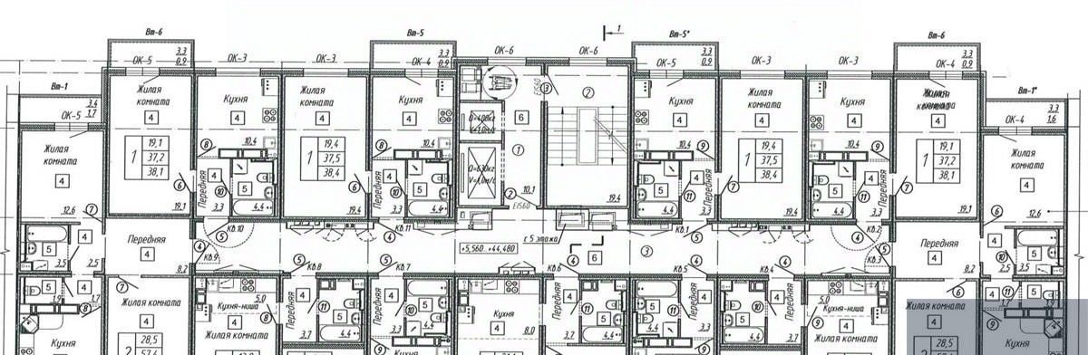 квартира г Воронеж р-н Коминтерновский ул Серафима Саровского 179а фото 8