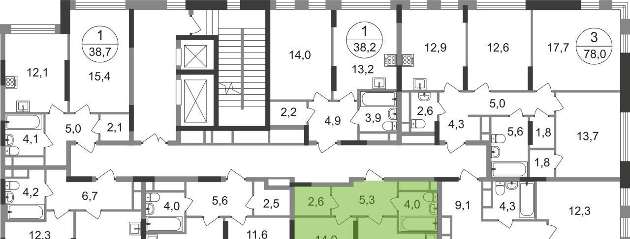 квартира г Москва п Внуковское метро Рассказовка Переделкино Ближнее мкр, 17-й кв-л, к 1 фото 15