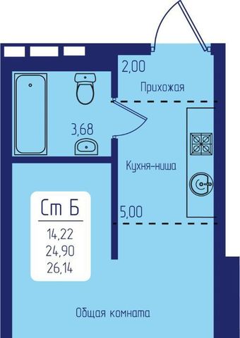 г Красноярск р-н Октябрьский пр-кт Свободный 64и фото