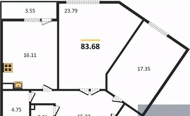 квартира г Воронеж р-н Железнодорожный ул Остужева 29а фото