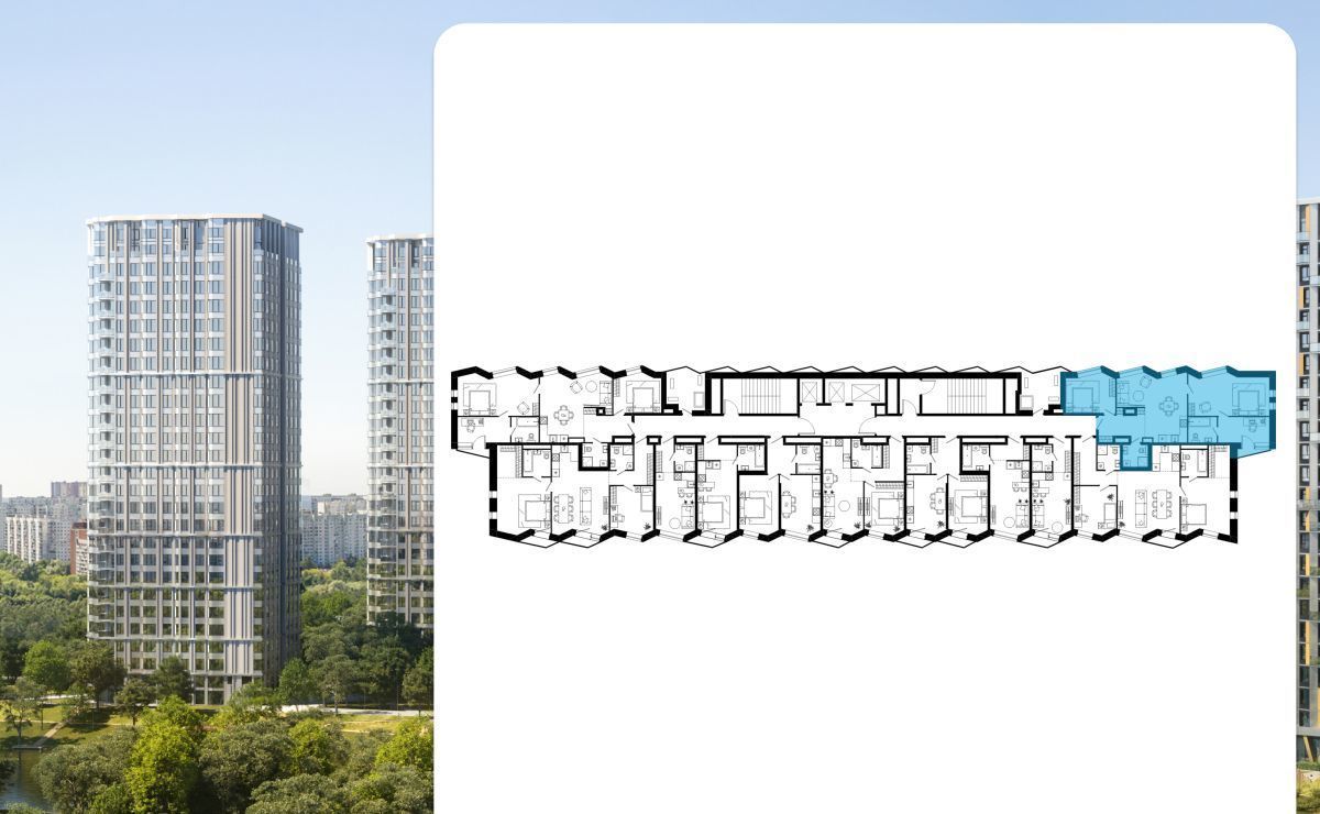 квартира г Москва метро Тушинская проезд Проектируемый № 3959 фото 2