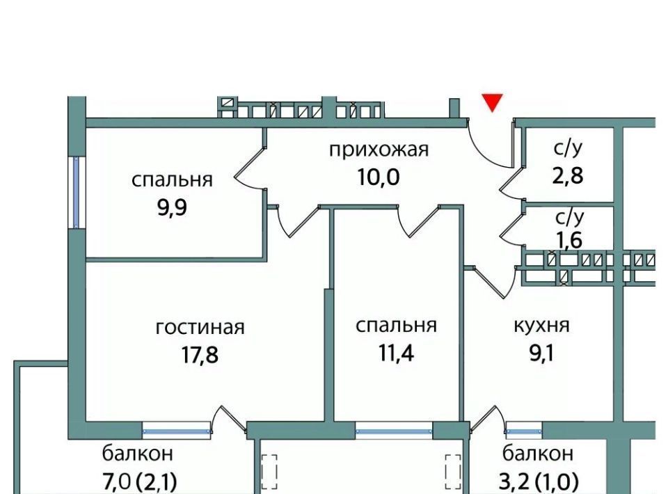 квартира г Самара р-н Октябрьский Гагаринская ЖК Логика-2 фото 1