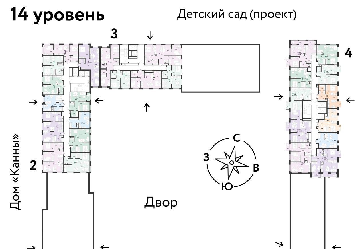 квартира г Тюмень р-н Центральный ул Береговая 100к/1 Центральный административный округ фото 2