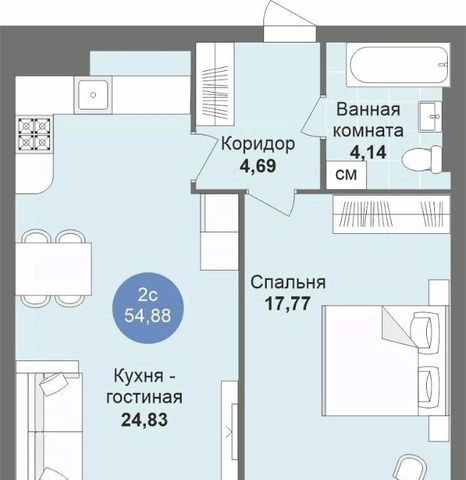 квартира г Новосибирск Студенческая Академгородок б-р Молодежи 21 фото