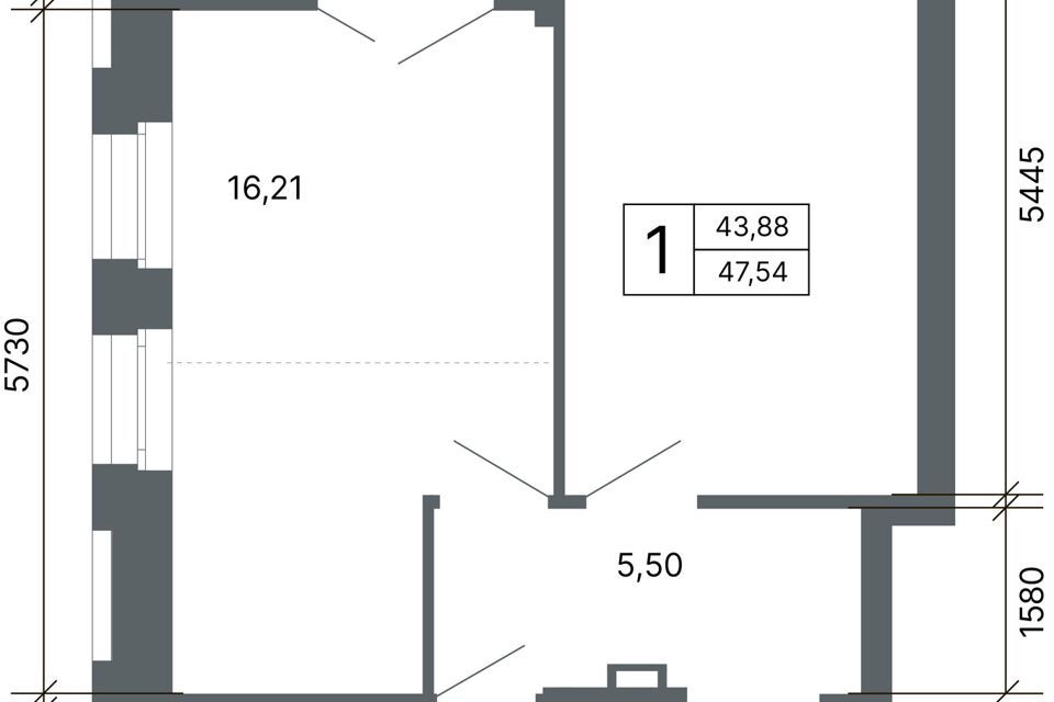 квартира г Екатеринбург р-н Кировский ВТУЗгородок ул Мира 47к/4 фото 2