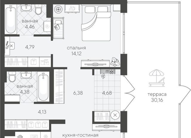 р-н Ленинский ЖК «Скандиа. Квартал у озера» Ново-Гилевский жилрайон фото