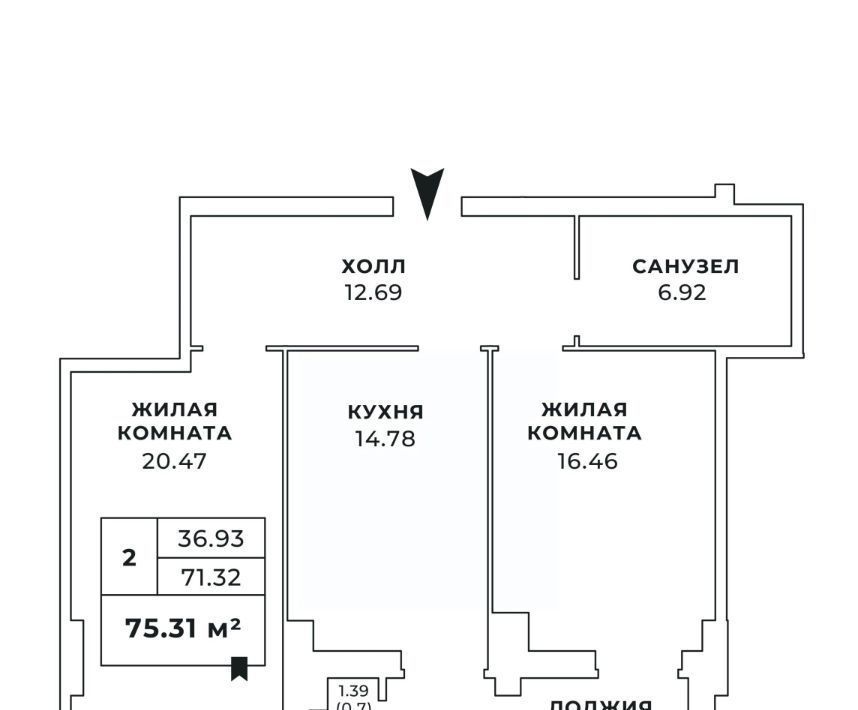 квартира г Ростов-на-Дону р-н Октябрьский Новое поселение пр-кт Буденновский 77 фото 1