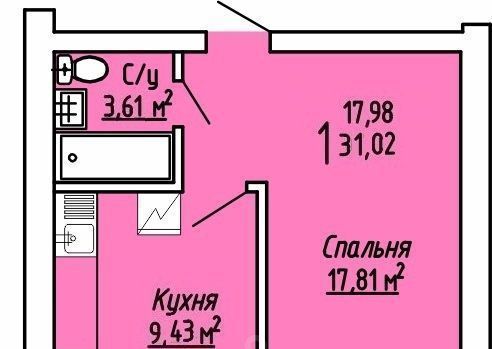 квартира р-н Рамонский с Ямное ул Ягодная 13 микрорайон «Рождественский» фото 1