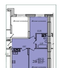 квартира г Казань р-н Советский Азино-1 ЖК Мечта 4 Аметьево фото 1