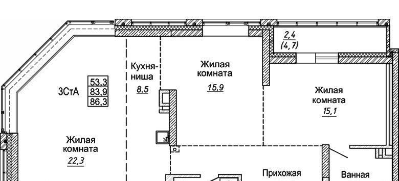 квартира г Новосибирск р-н Дзержинский Берёзовая роща ул Фрунзе с 1 фото 1