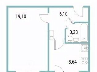 квартира г Саратов р-н Заводской б-р им Денисова Николая 8 фото 1