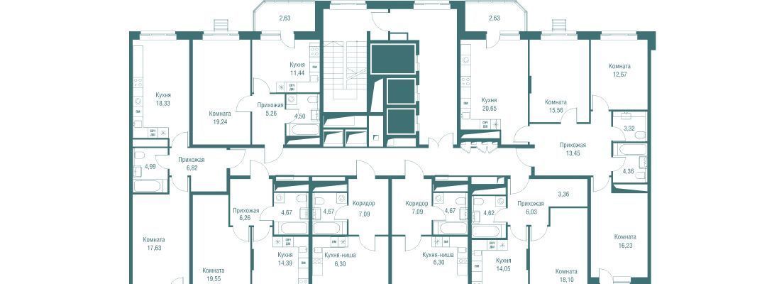 квартира г Одинцово ЖК «Одинбург» Одинцово фото 3