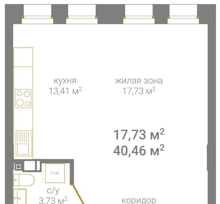 квартира г Нижний Новгород р-н Нижегородский Горьковская ул Барминская фото 1