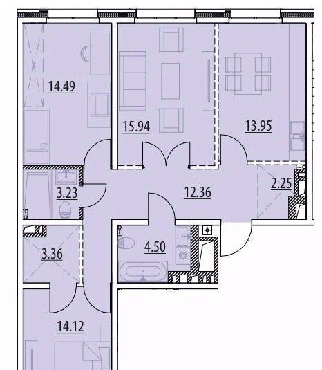 квартира г Иркутск р-н Ленинский ул Мира 32 фото 1