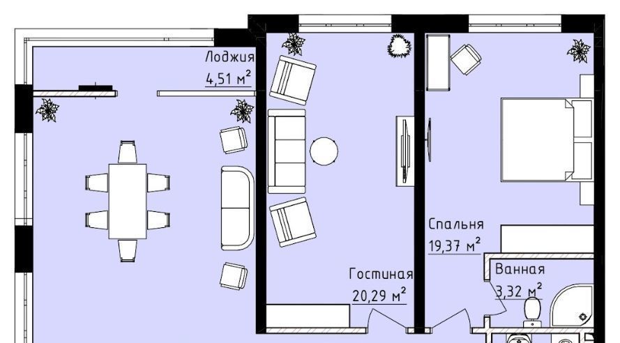 квартира г Махачкала р-н Ленинский туп Али Алиева 1-й 3 фото 1