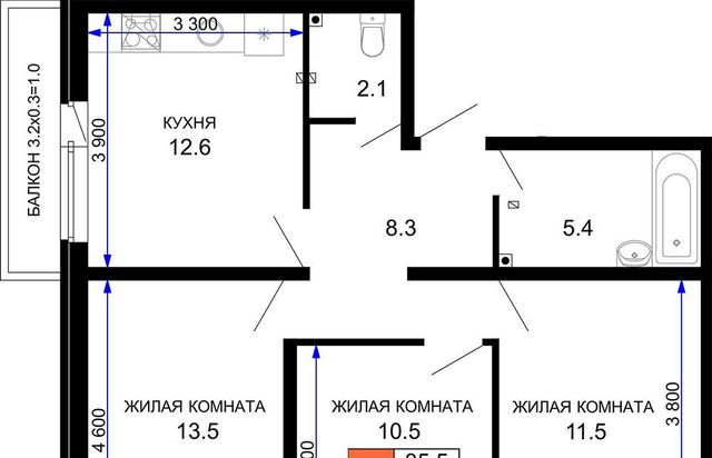 р-н Прикубанский ЖК «Дыхание» фото