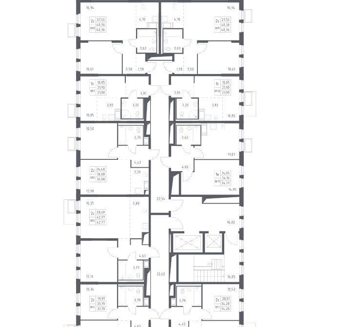 квартира г Видное ЖК Горки Парк к 4. 1, Зябликово фото 2