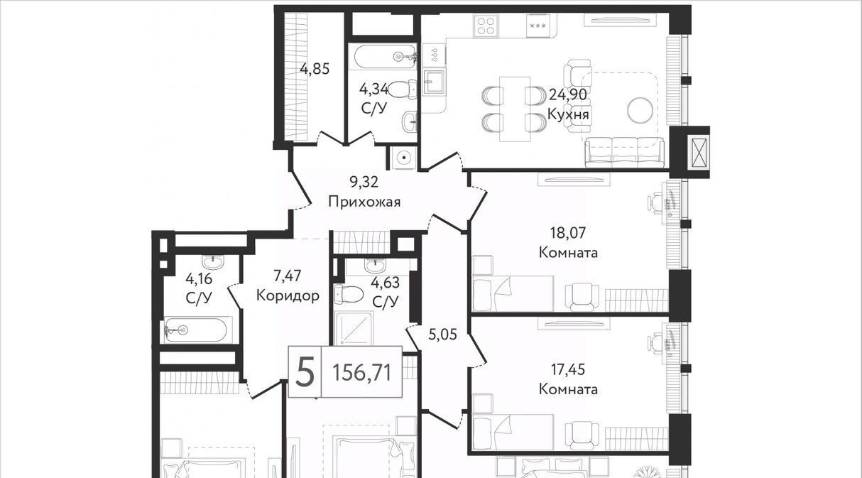 квартира г Москва метро Технопарк ЖК Дрим Тауэрс фото 1