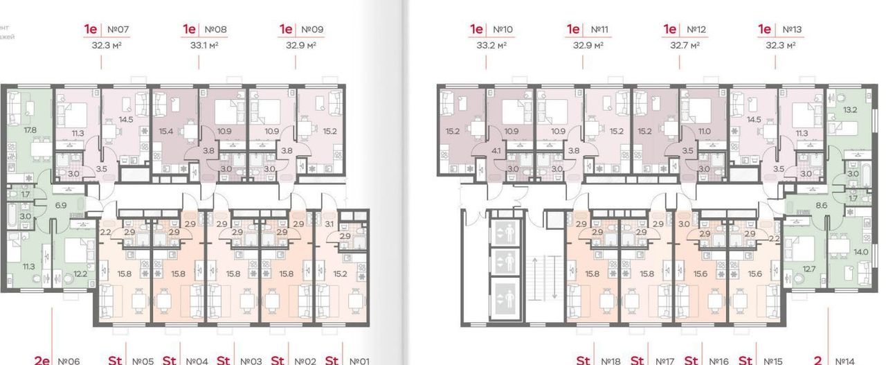 квартира г Москва метро Солнцево ЖК Лучи-2 фото 2