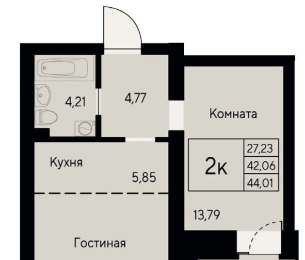 квартира г Красноярск р-н Октябрьский ул Елены Стасовой фото 1