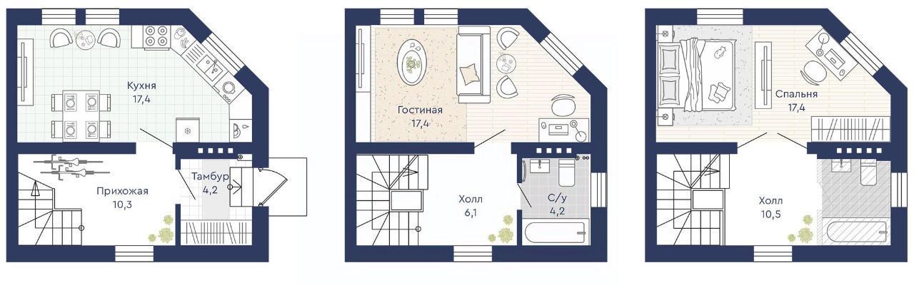 квартира р-н Всеволожский г Мурино ул Садовая 2бк/6 Девяткино фото 1