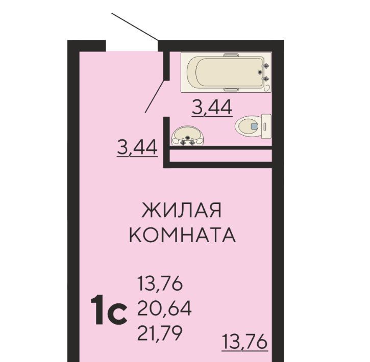 квартира г Краснодар р-н Прикубанский ул Краеведа Соловьёва 6 фото 1