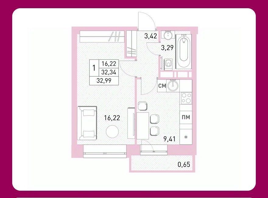 квартира г Балашиха мкр Саввино ЖК Столичный к 23, Некрасовка фото 1