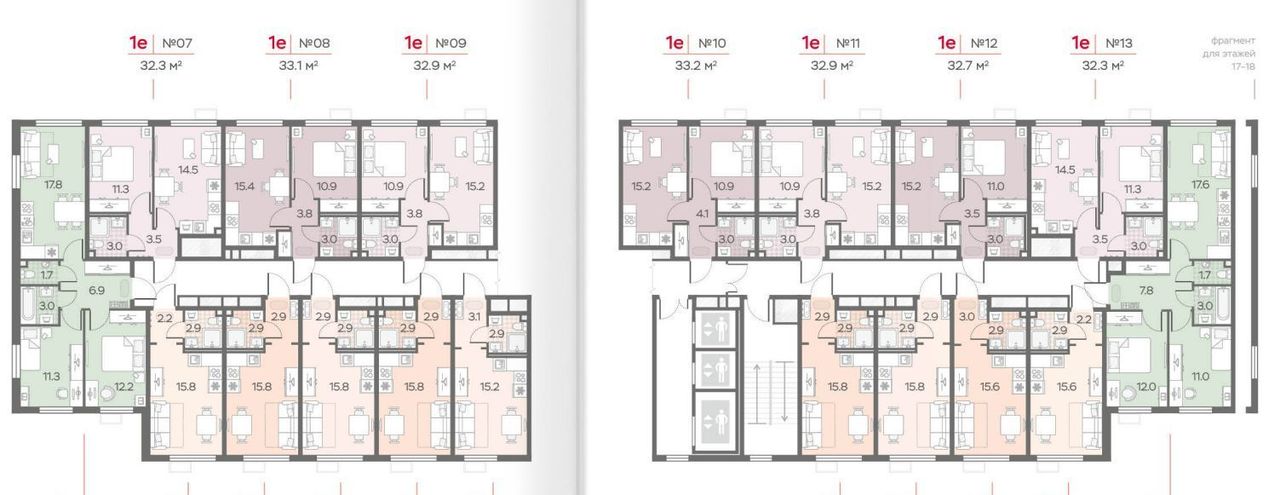 квартира г Москва метро Солнцево ЖК Лучи-2 фото 2