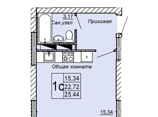 р-н Заволжский дом 1а фото