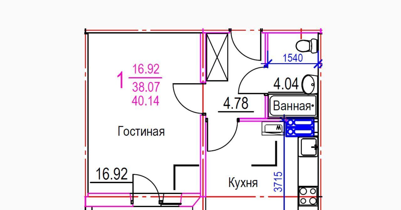 квартира г Ульяновск р-н Ленинский ЖК Панорама Искра мкр фото 1