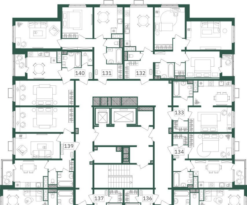 квартира г Москва метро Лесопарковая ш Варшавское 170ек/7 фото 2