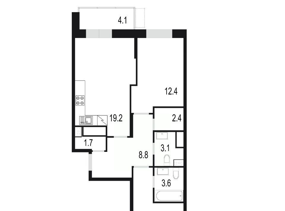 квартира г Одинцово ул Маковского 28 Одинцово фото 1