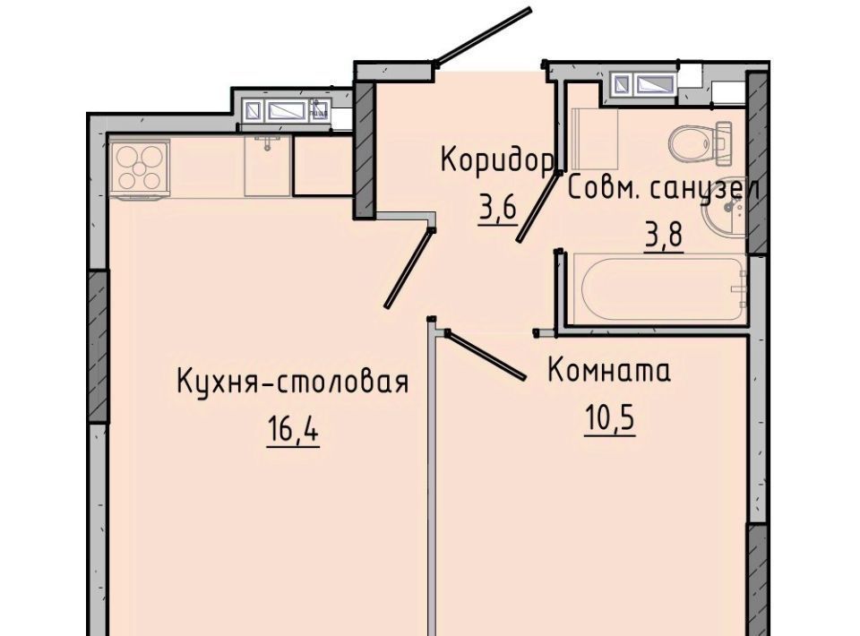 квартира г Ижевск р-н Первомайский Ракетный жилрайон, 3-й мкр фото 1