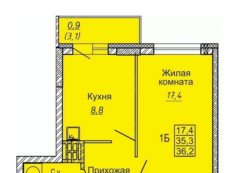 квартира г Новосибирск ЖК «Новые Матрёшки» Площадь Маркса фото 1