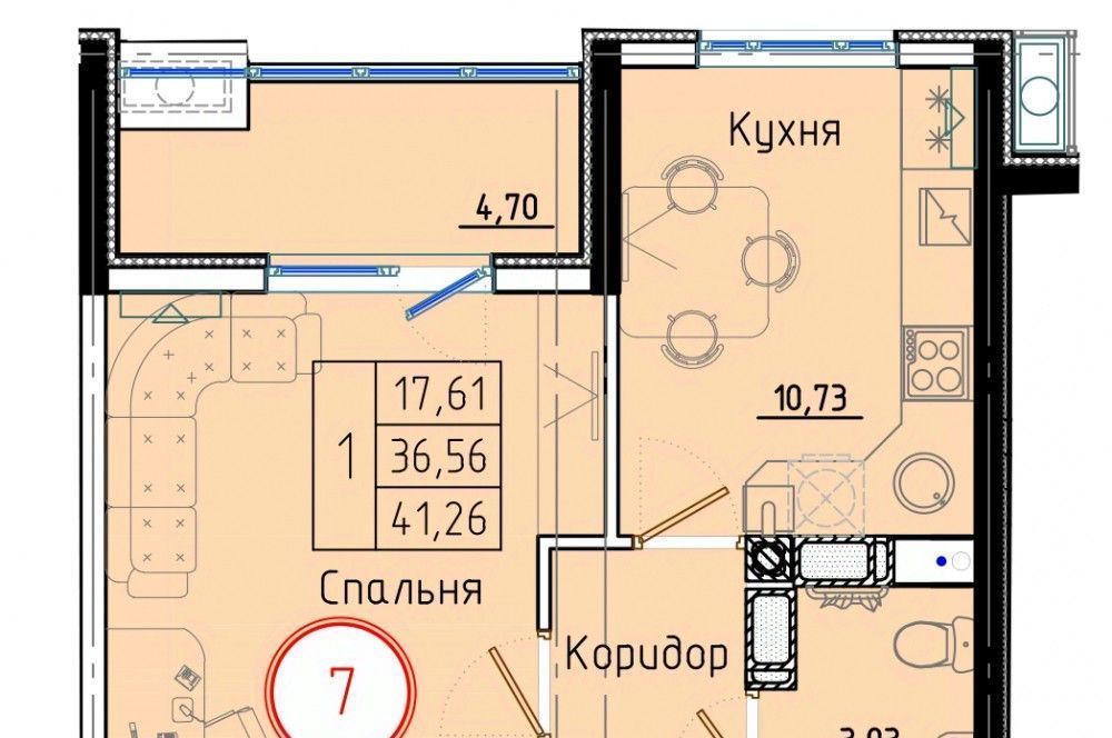 квартира р-н Темрюкский г Темрюк ул Обороны 2/1 фото 1