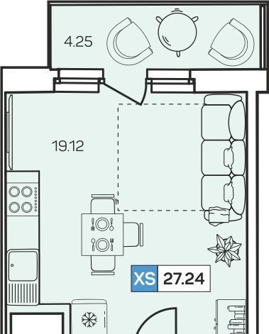 квартира р-н Соломбальский округ дом 30к/3 фото