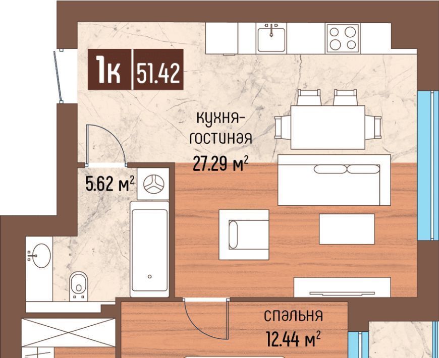квартира р-н Светлогорский г Светлогорск ул Ольховая 32к/8 фото 1