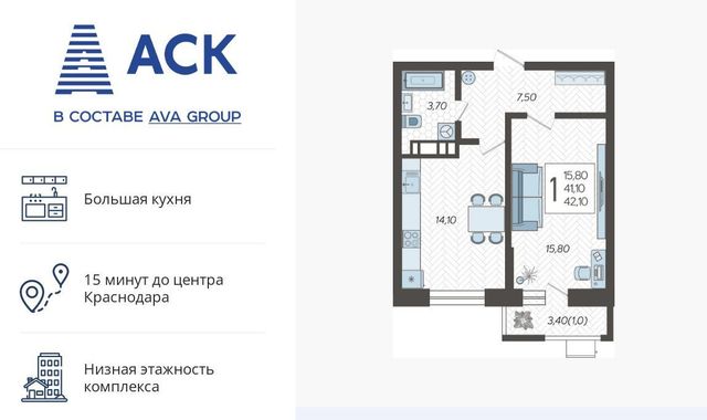 р-н Прикубанский микрорайон 9-й километр ул Ярославская 115/3 фото