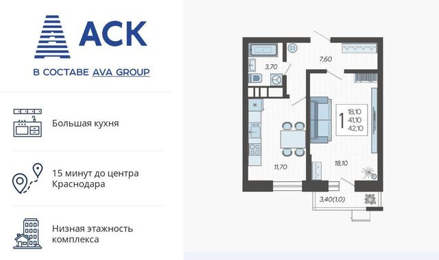 р-н Прикубанский микрорайон 9-й километр фото