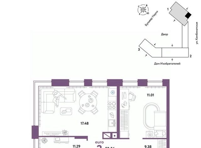р-н Калининский дом 16к/1 фото