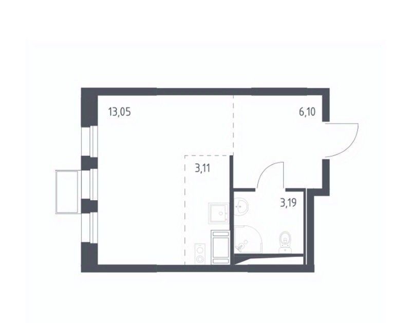 квартира г Видное ЖК Горки Парк к 4. 2, Зябликово фото 1