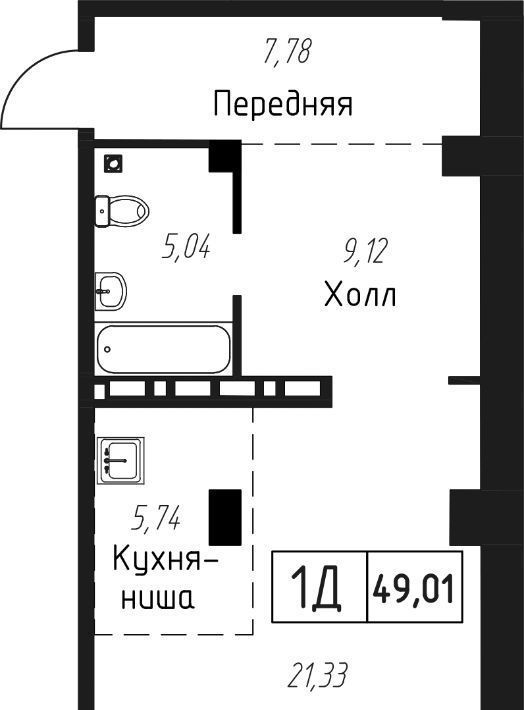 квартира г Владивосток р-н Советский Академгородок фото 1